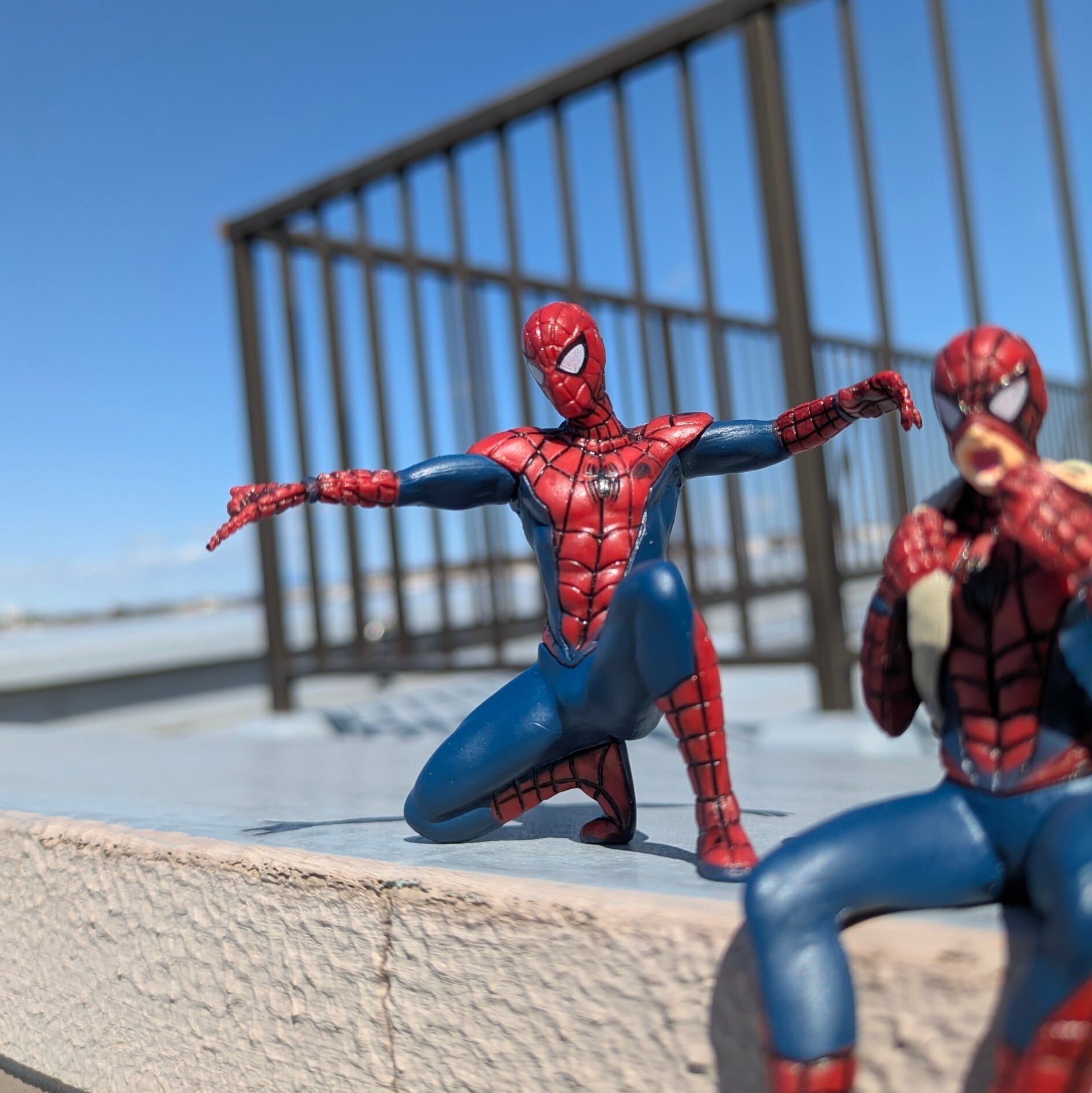【 Spider-Man ( スパイダーマン ) 】 PVC FIGURE 4P SET〚アメリカン雑貨 アメトイ〛