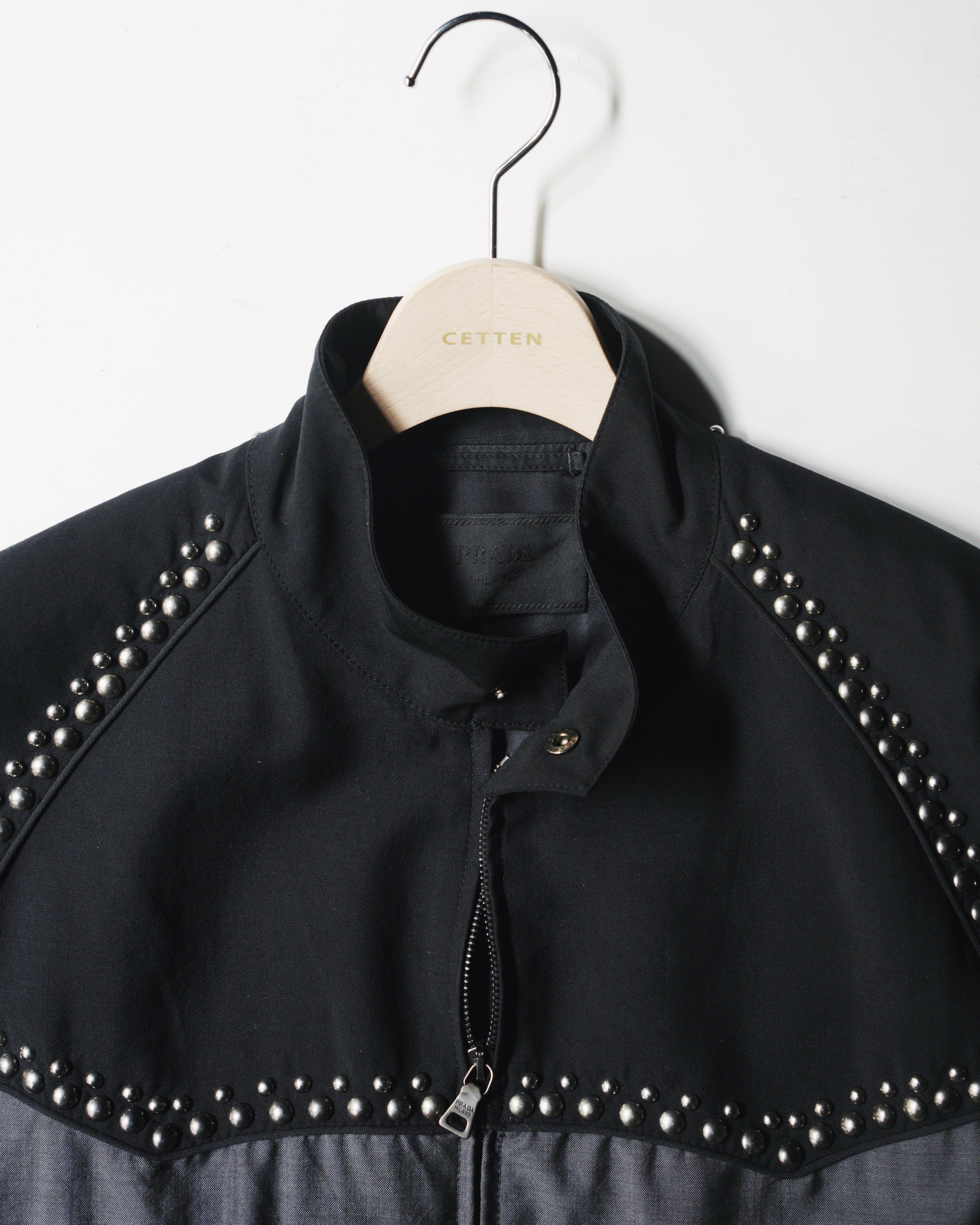 ジャケット・アウター 99aw prada sport high neck blouson 中古・古着通販】PRADA SPORTS (プラダスポーツ) HIGH NECK ZIP