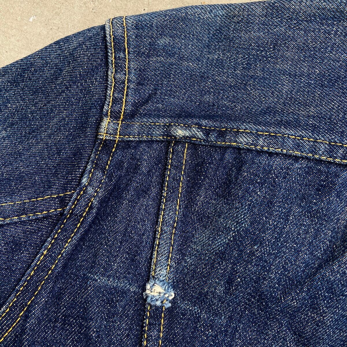 70年代 USA製 Lee リー 101-J ユニオンチケット付き デニムジャケット