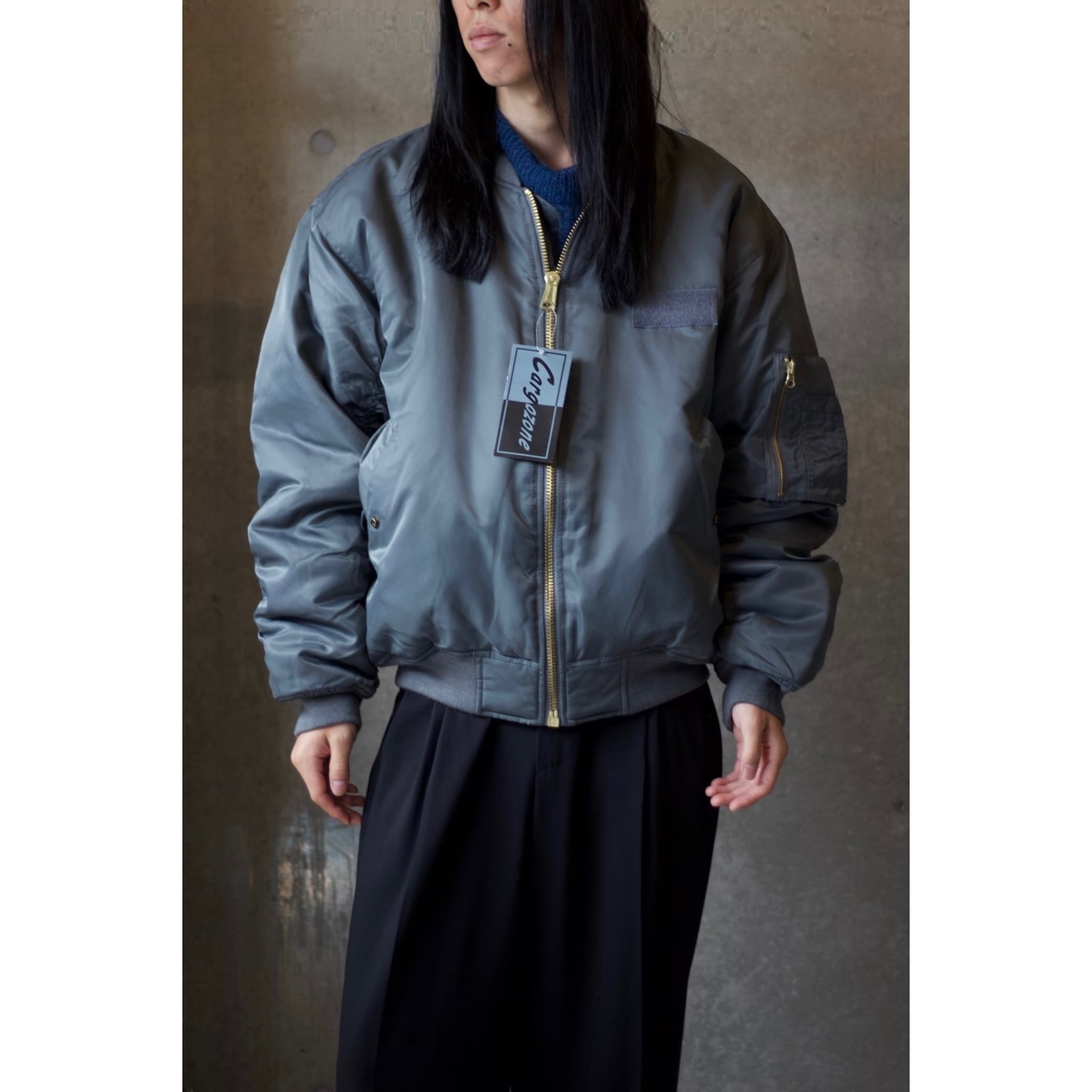 【デッドストック級】80s コットン MA-1 フライトジャケット USAF DEAD STOCK 