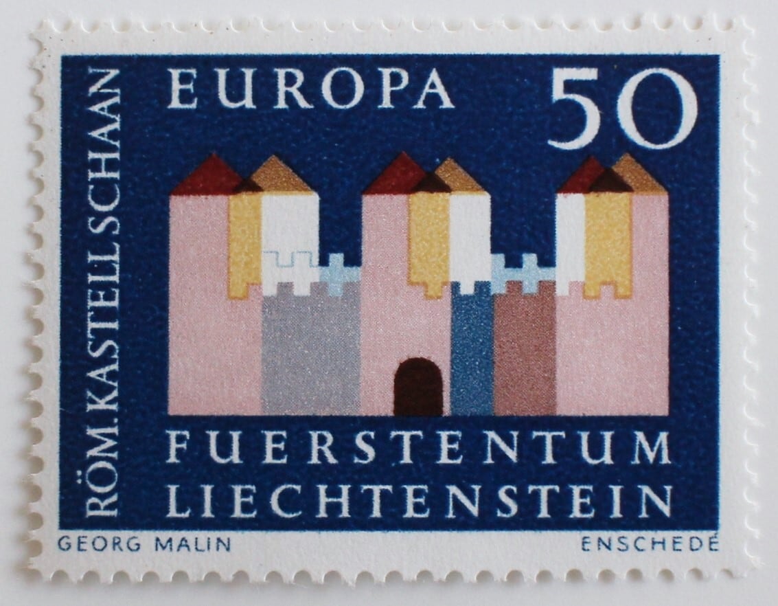 ヨーロッパ / リヒテンシュタイン 1964 | Stempel ― 旅する切手 ―