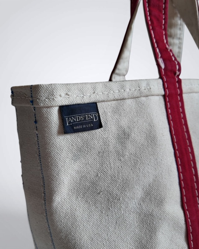 1980s~ LAND'S END TOTE BAG