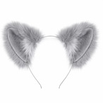 コスプレ小物 猫耳 3色タイプ ねこ耳 ネコ耳 ケモ耳 けも耳 獣耳 ねこみみ ネコミミ けもの 動物 どうぶつ アニマル ハロウィン 仮装 コスプレ小道具 ふわふわ フワフワ キャラクター 変身　k606
