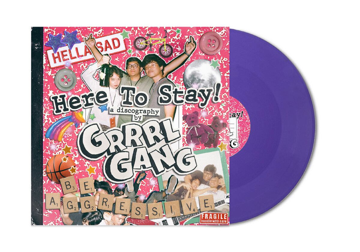 Grrrl Gang  / Here to stay!（Ltd Solid Lilac LP）