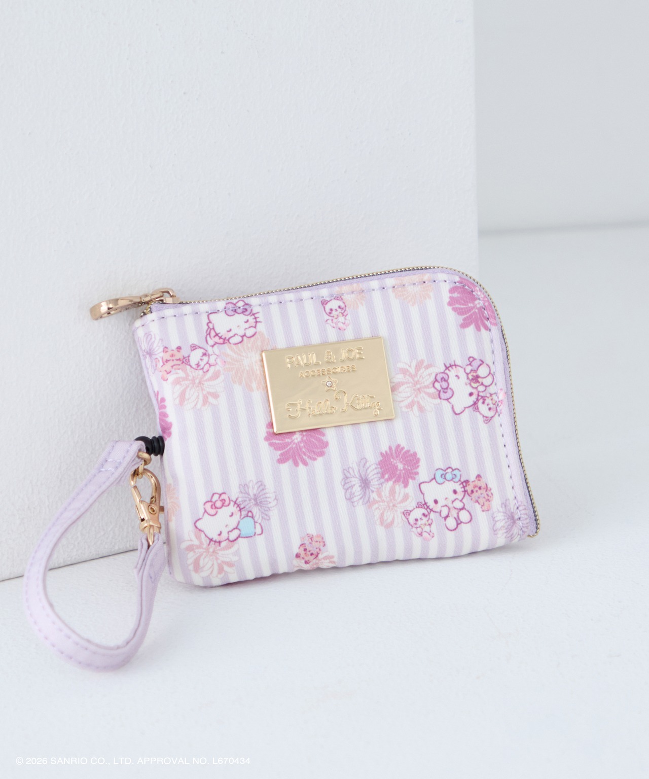 PAUL&JOE ACCESSOIRES × HELLO KITTY : PASS COIN CASE PJKT-W001