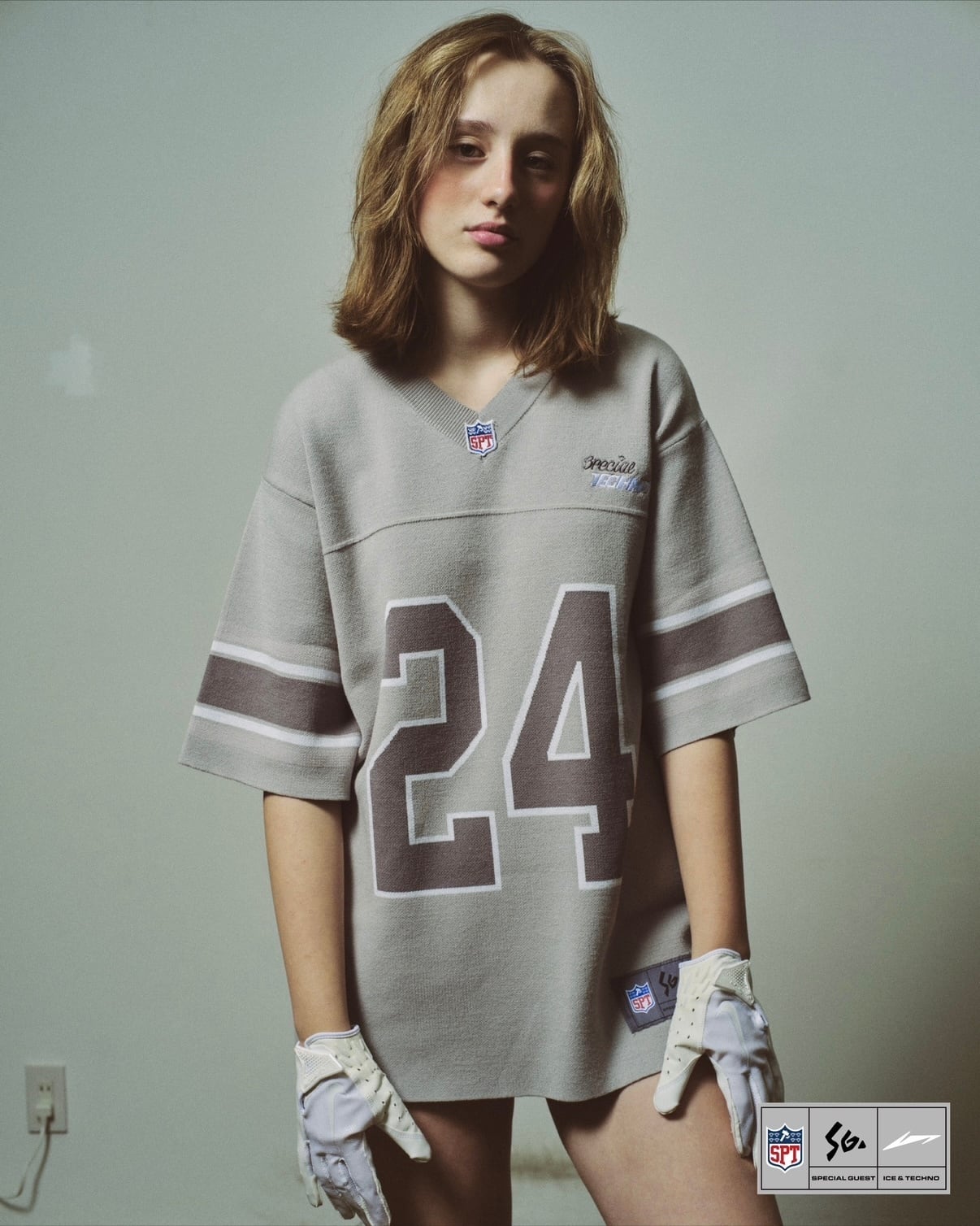 SPECIALGUEST × ICE&TECHNO football Knit SPECIALGUEST × ICE&TECHNO football Knit