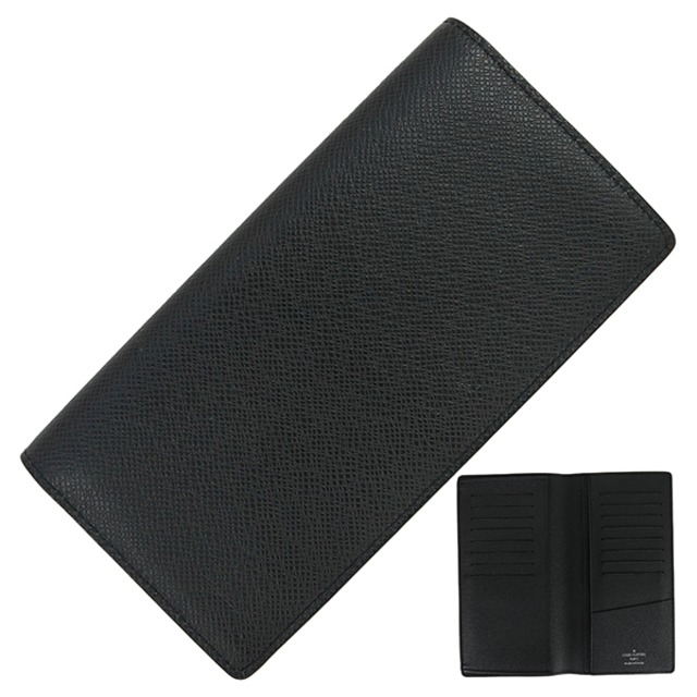 Used LOUIS VUITTON ルイヴィトン ポルトフォイユ ロン M30541 タイガ ブラック 長財布 中古美品