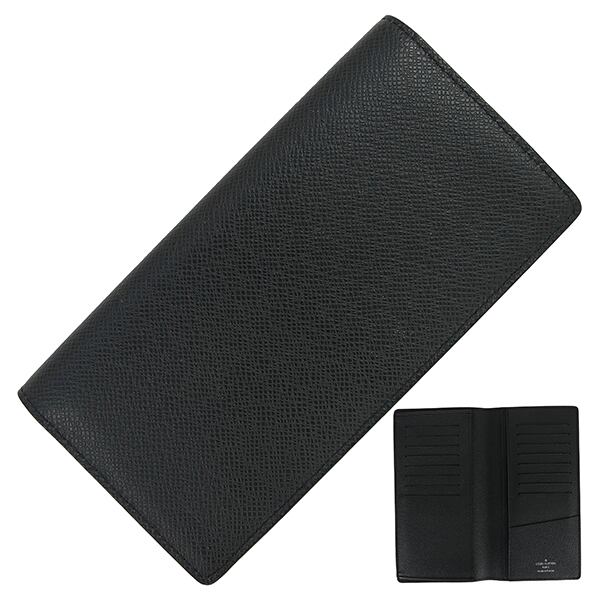 Used LOUIS VUITTON ルイヴィトン ポルトフォイユ ロン M30541 タイガ ブラック 長財布 中古美品