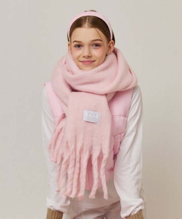 [VVV] Baisc Big Muffler _ Pink