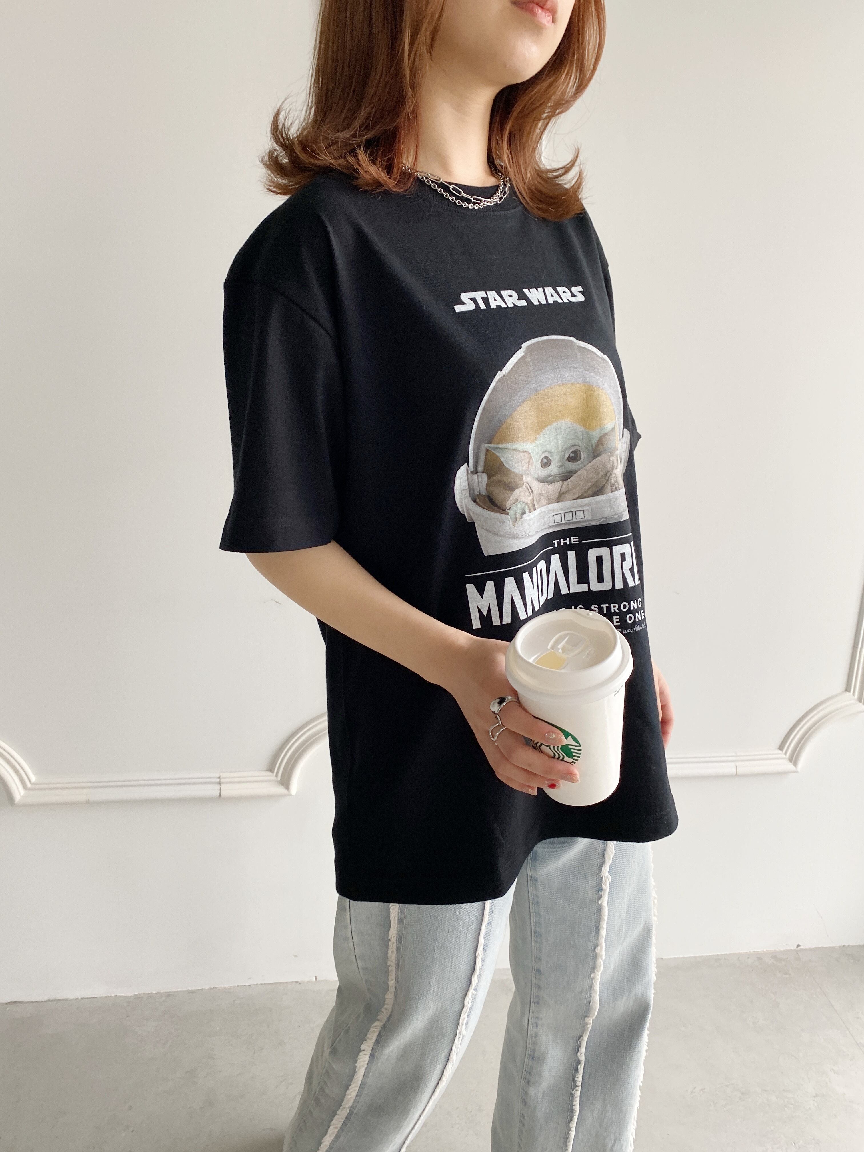 スター・ウォーズ/マンダロリアン/グローグー/Tシャツ/CHDY074TA