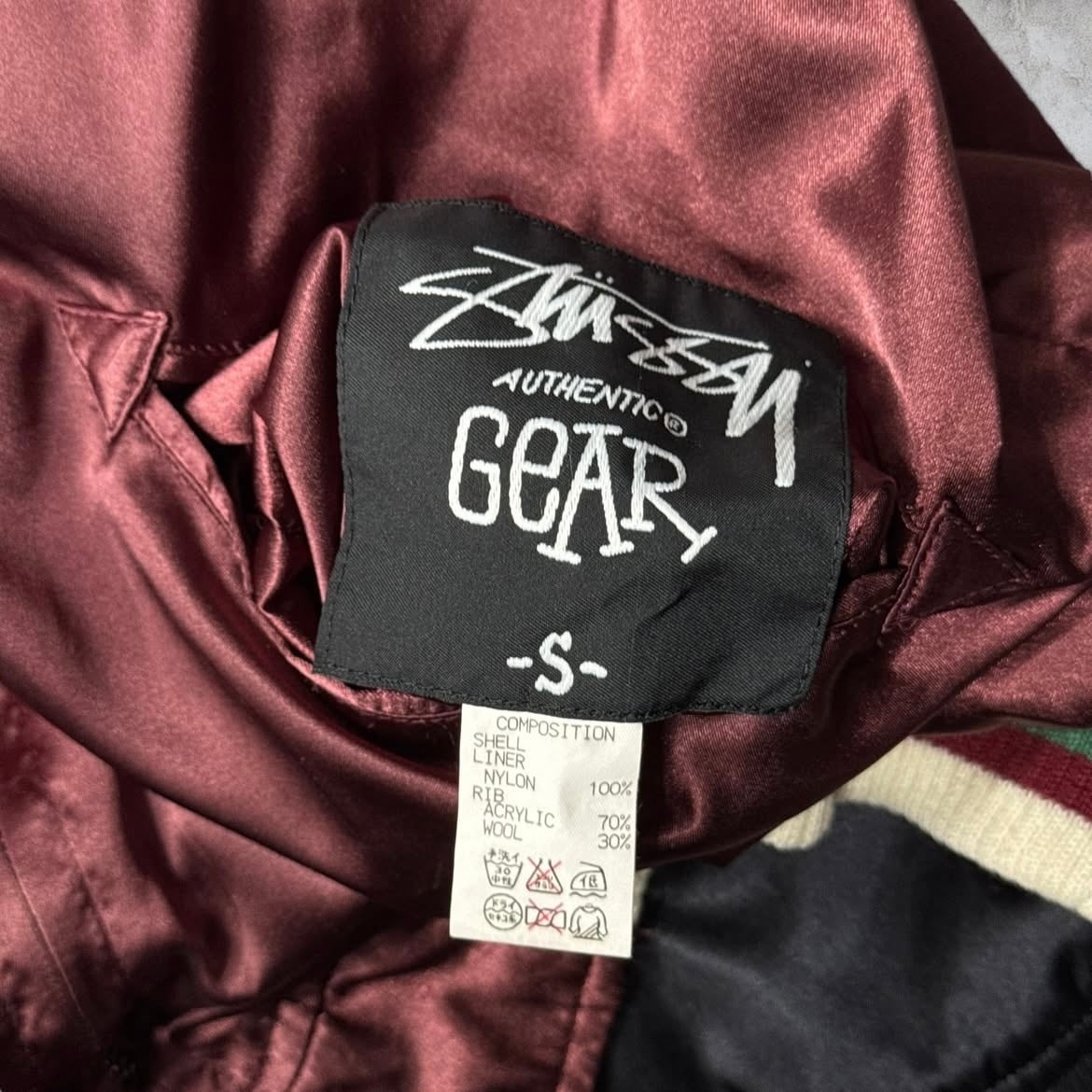 special】00's old stussy Souvenir Jacket “スカジャン”【高円寺本店