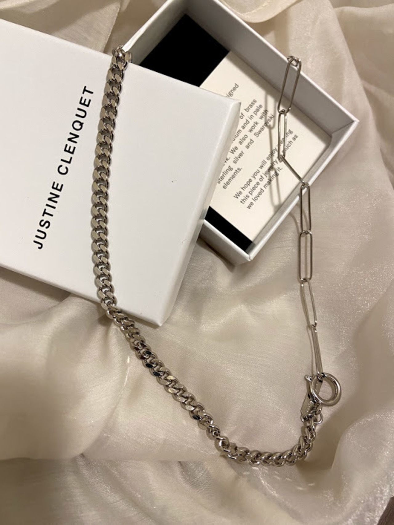 JUSTINE CLENQUET ニコネックレス Nico necklace ジュスティーヌ 