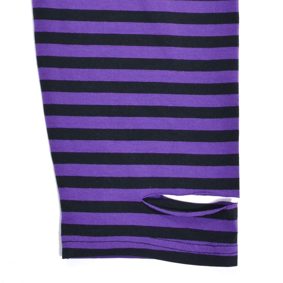 ボーダーグランジロンT(PURPLE) | VOLCAN&APHRODITE