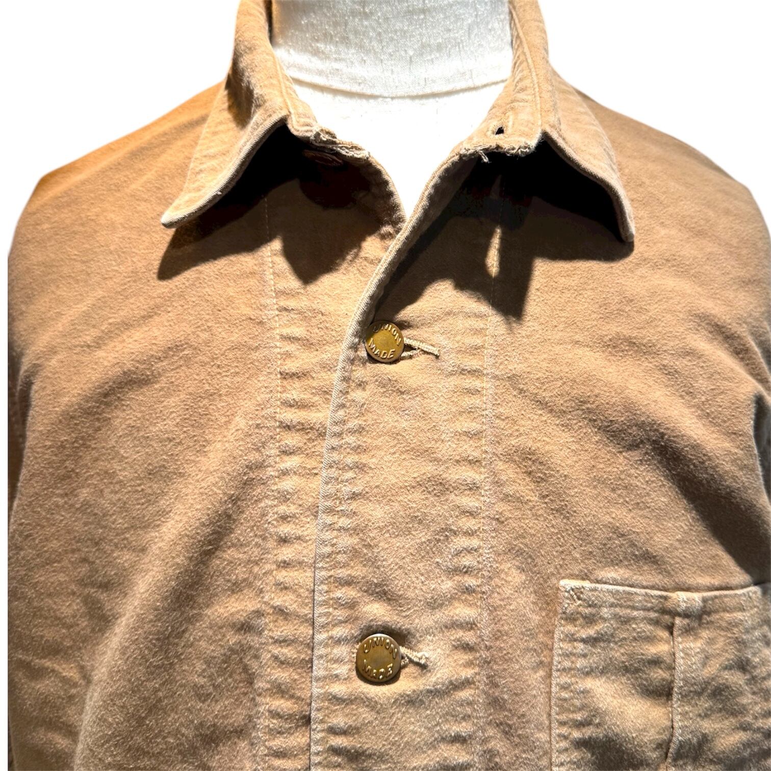 REMI RELIEF / Moleskin Coverall Jacket Beige | 【FLAGS】メンズ