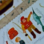 ミットグッチの絵本 文字のない絵本 【Wasser 海】E22-2c