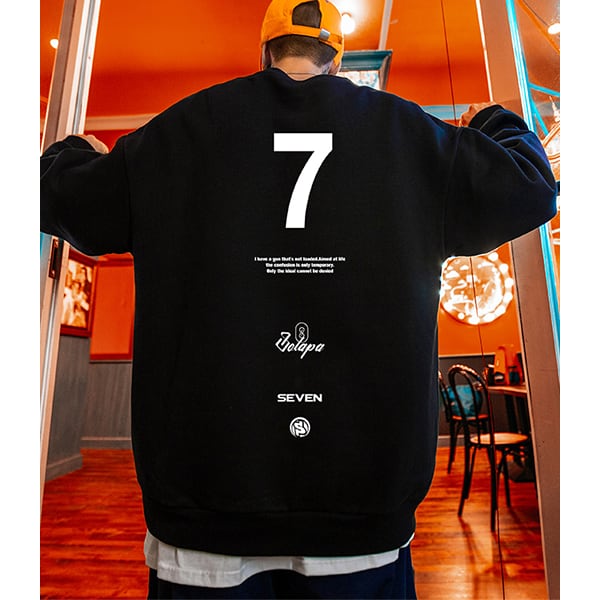 Back logo design sweat P135