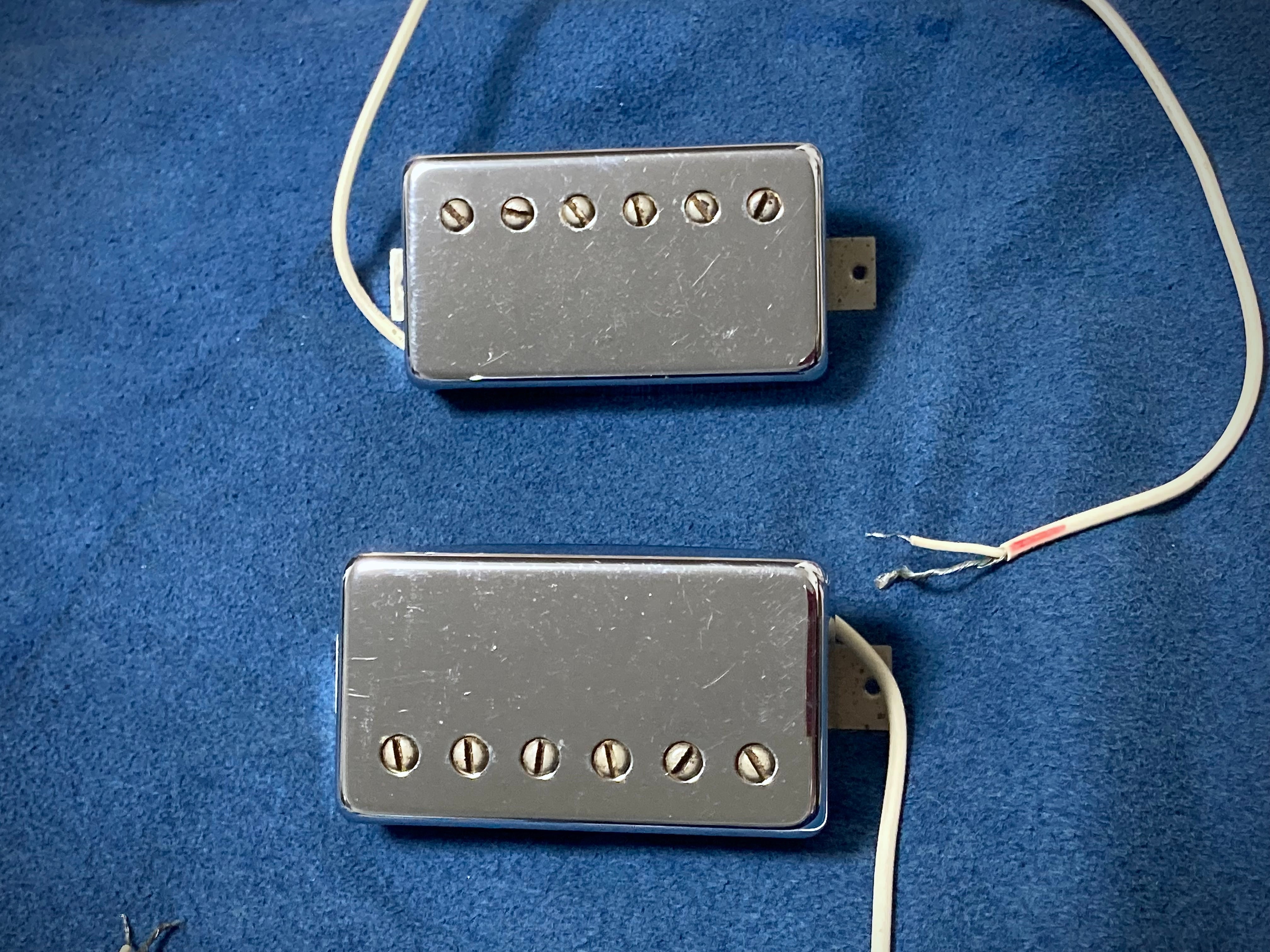 Tokai_Custom Edition. ピックアップ換装済 トーカイ Tokai '57 PAF Vintage ピックアップ 1983 Front / Rear Set