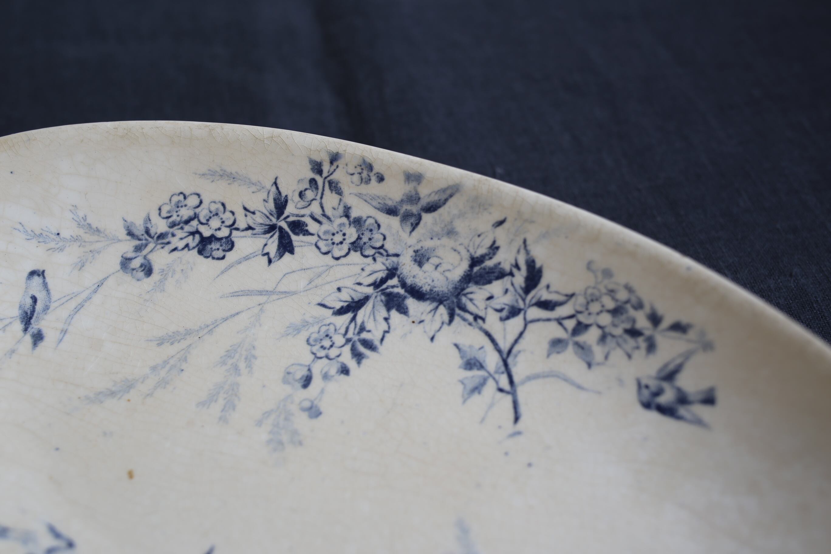 フランス アンティーク ヴィンテージ Creil et Montereau クレイユ