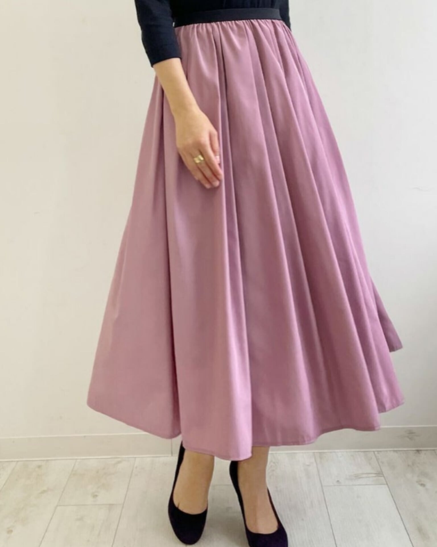 MAXI SKIRT / BERRY