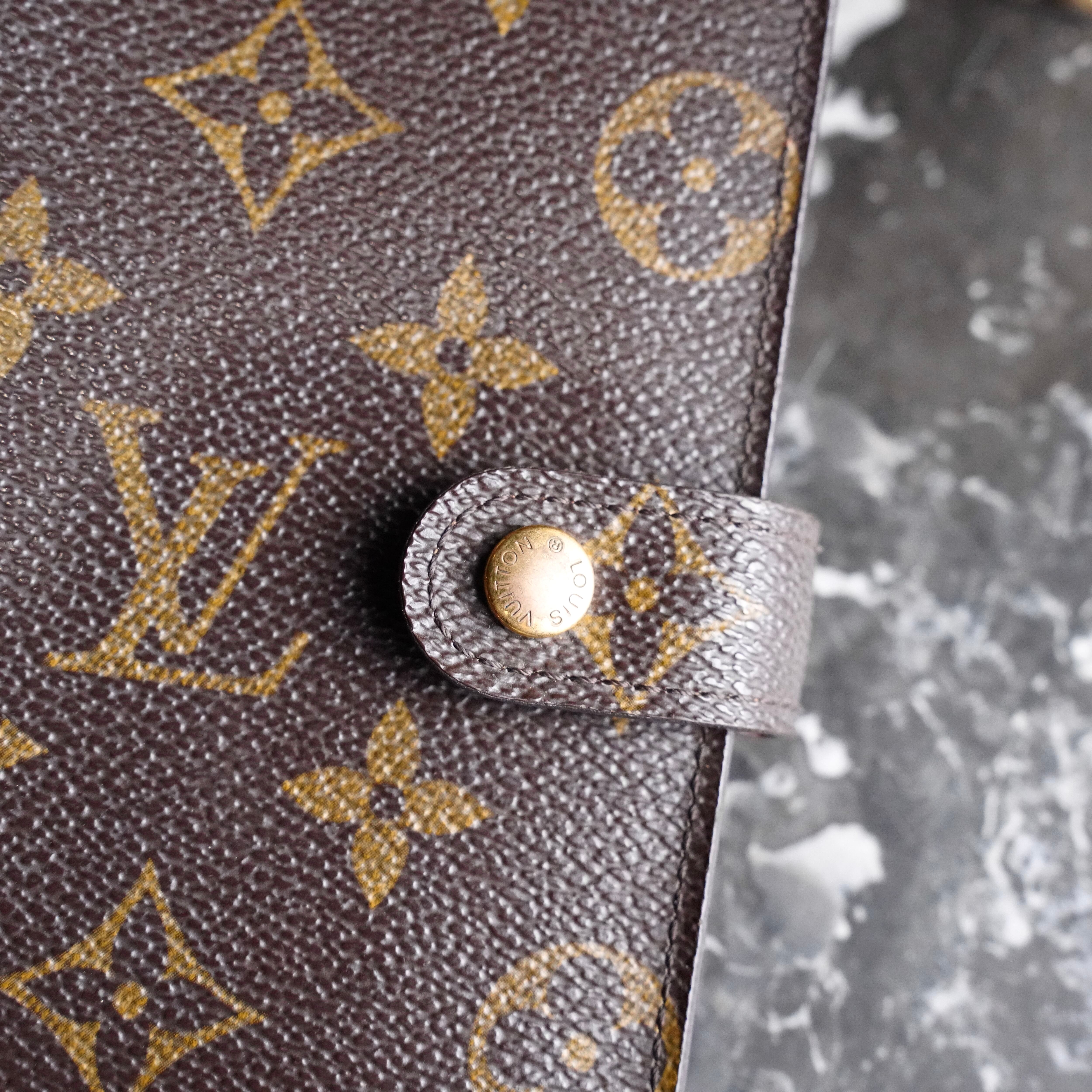 LOUIS VUITTON R20005 MONOGRAM PATTERNED NOTEBOOK COVER/ルイ