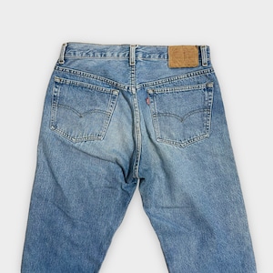 【LEVI'S】80s USA製 デニム ジーパン ジーンズ 501xx W34 ボタン裏刻印555 バレンシア工場 リーバイス US古着