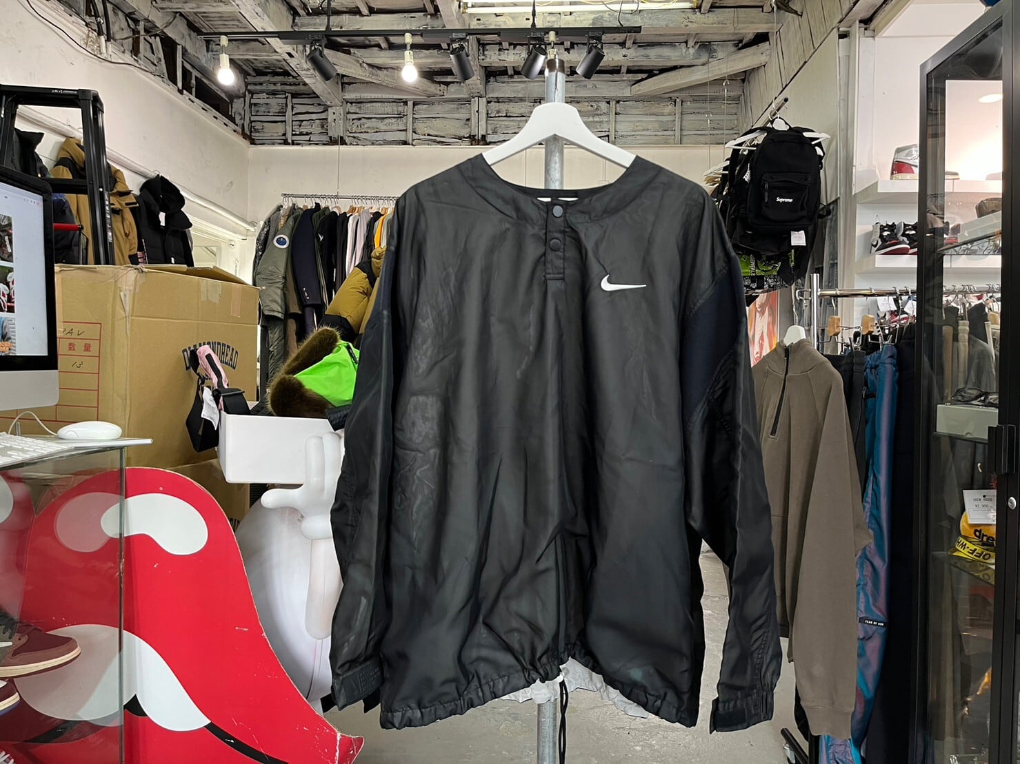 NIKE FEAR OF GOD L/S Henley BV4411-011