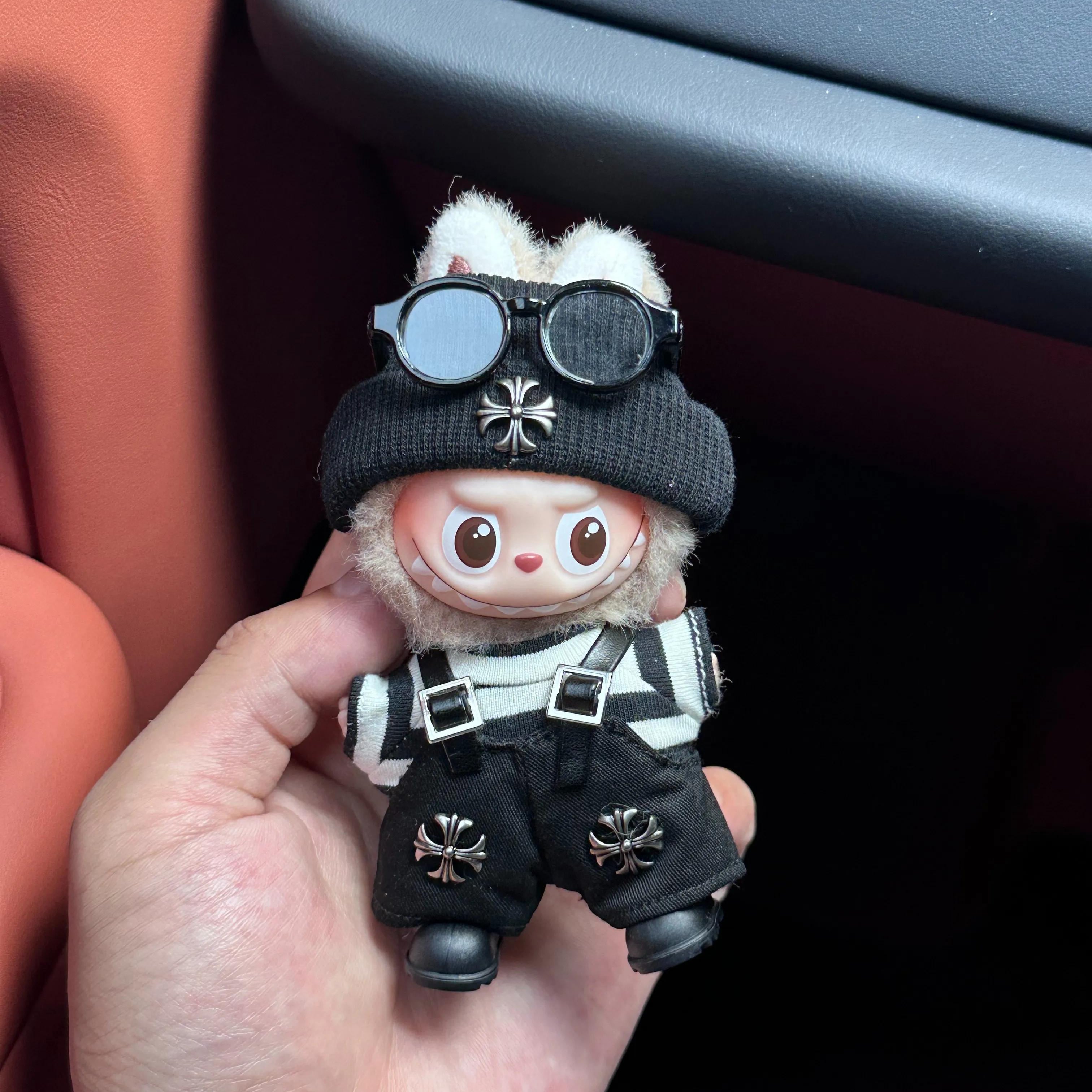 キュート&クール おしゃれな新作 ♡ Labubu 4.0 着せ替えセット 10cm キュートでスタイリッシュ 最先端トレンド ラブブ