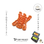 GOOD LUCK / モデル名:チベタンタイガー/ ゴルフ運を呼び寄せるメタルマーカー 色:蛍光イエロー or 蛍光オレンジ