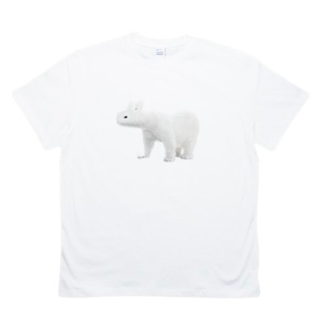 [THE COLDEST MOMENT] TCM polar rabbit T (white) 正規品  韓国 ブランド 韓国ファッション 韓国代行 Tシャツ