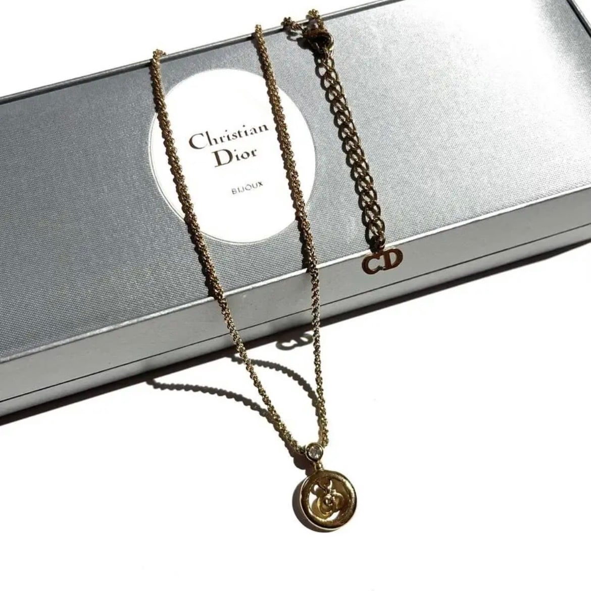 Christian Dior 1532VINTAGE CD ネックレス クリスチャンディオール
