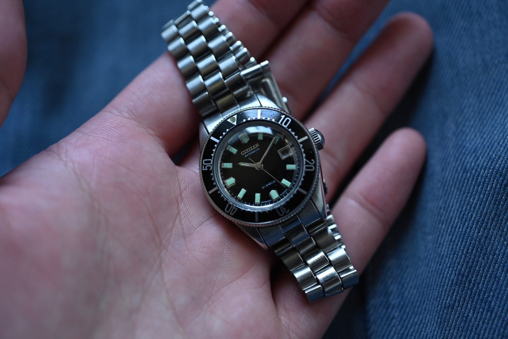 腕時計】1960年代製 Citizen レディースダイバー 自動巻き ボーイズ