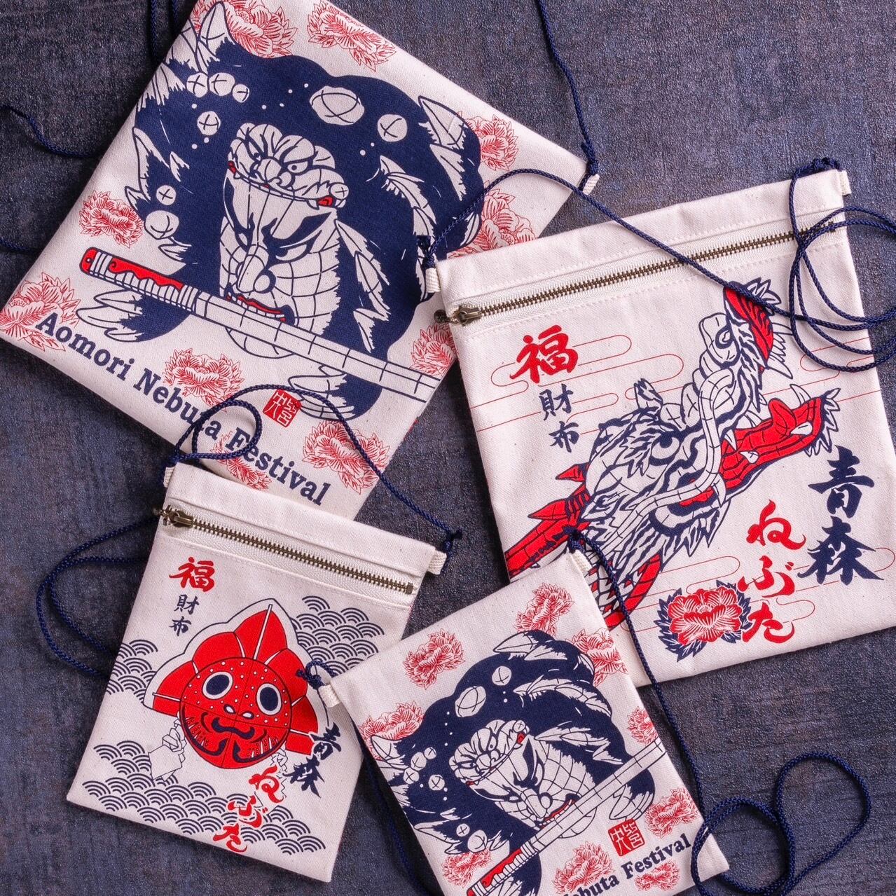 ねぶた福財布 小 | Indigo Planning