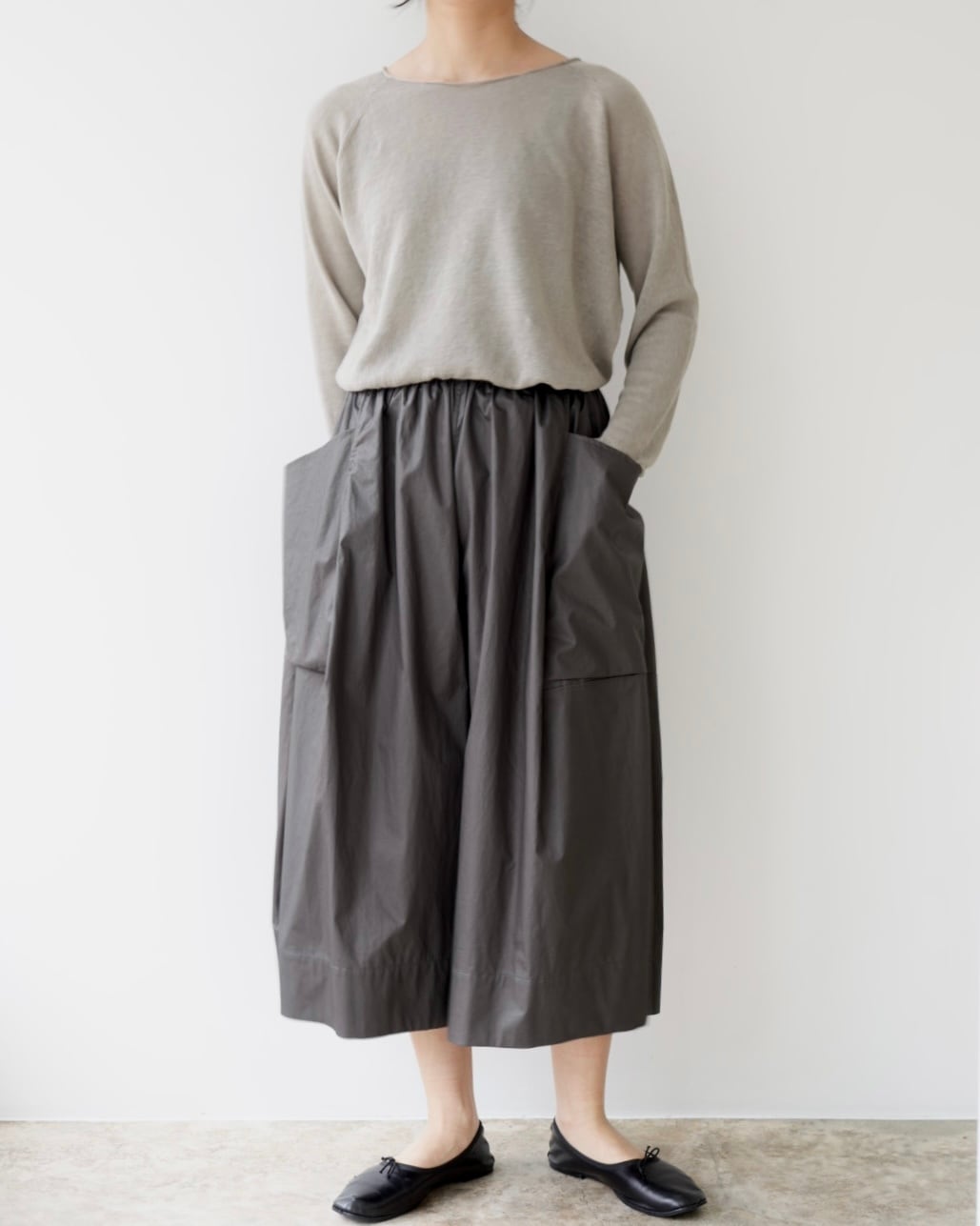 TENNE HANDCRAFTED MODERN ビッグポケットキュロット | Vie
