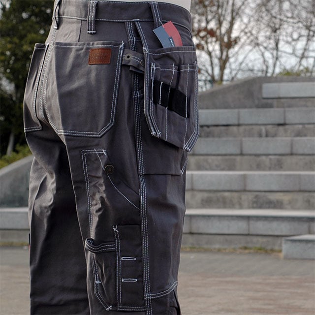 FRISTADS KANSAS(フリスタッズ カンザス)ワークパンツ FAS-255K(Gray) - 画像4
