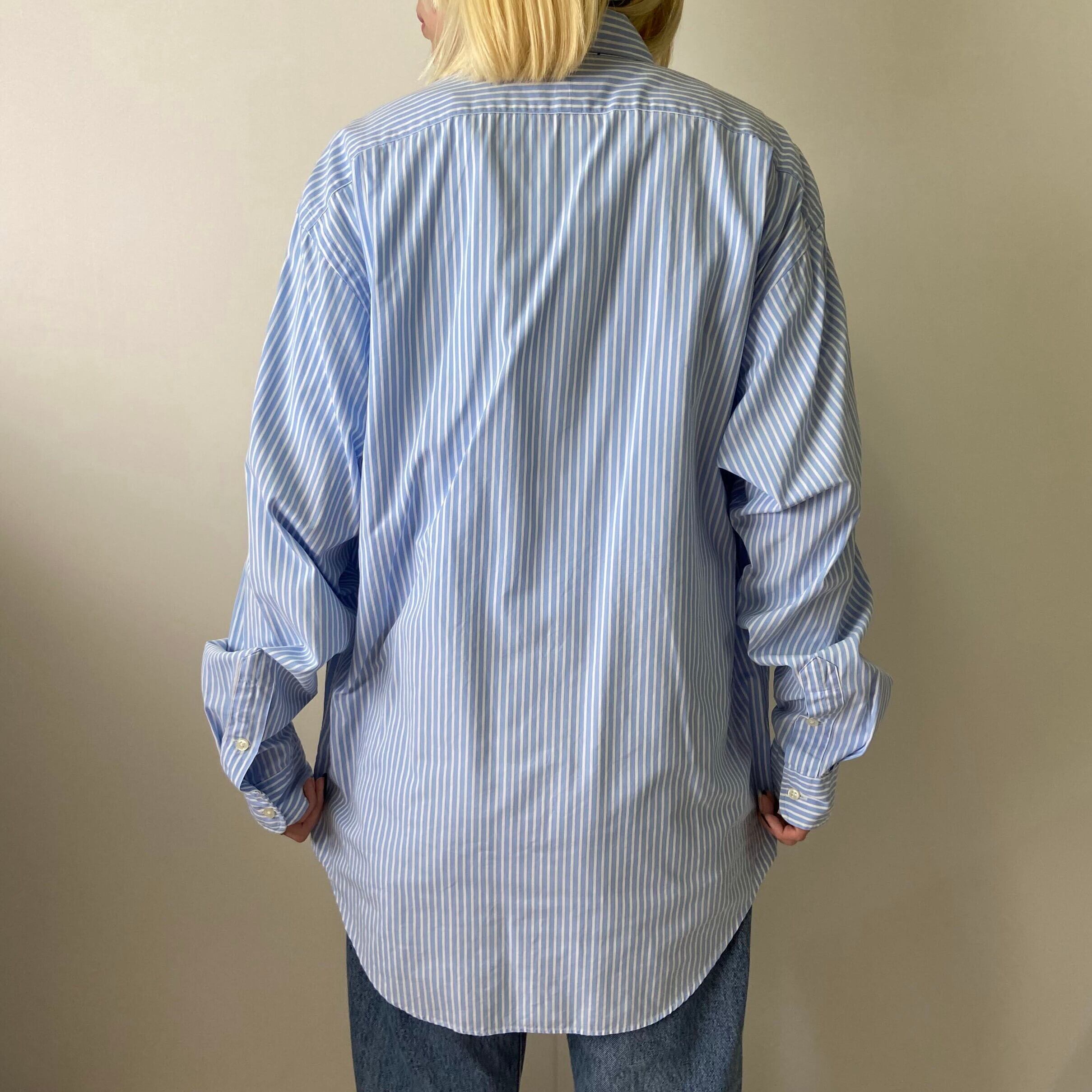 RALPH LAUREN ラルフローレン MARLOWE ストライプシャツ 長袖シャツ