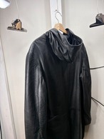 1980s- Black Leather Coat
