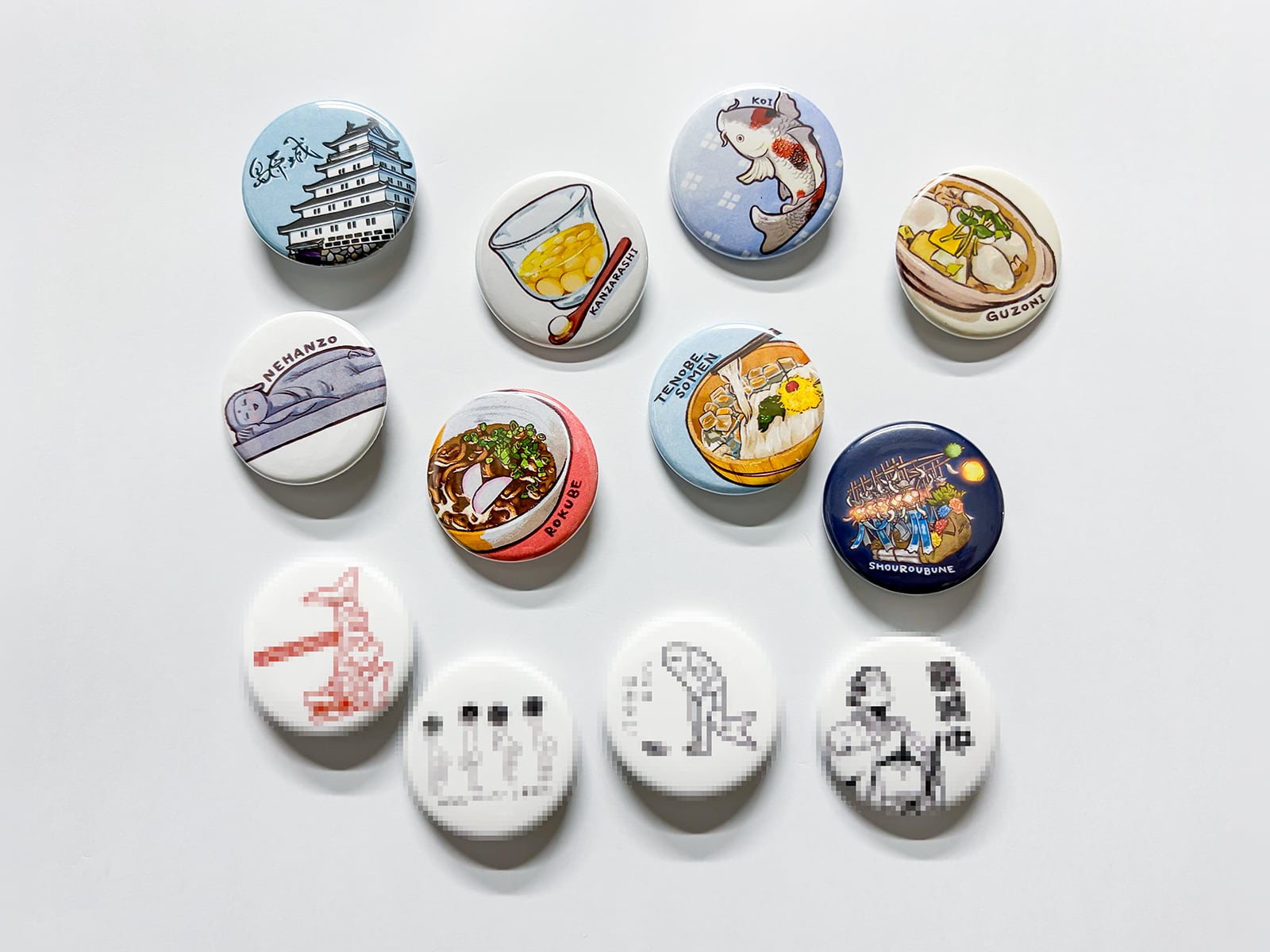 島原ご当地缶バッジ | 島原城on-line store