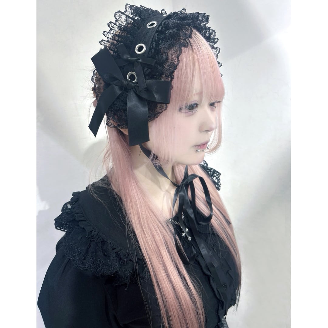 ハトメレースリボンヘッドドレス | VOLCAN&APHRODITE