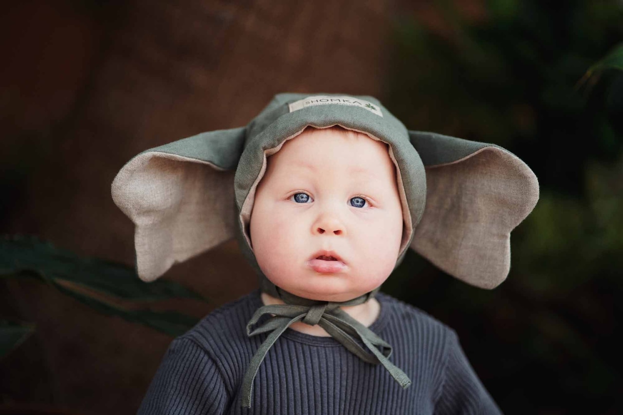 【26SS】SHOMKA / ELEPHANT BONNET