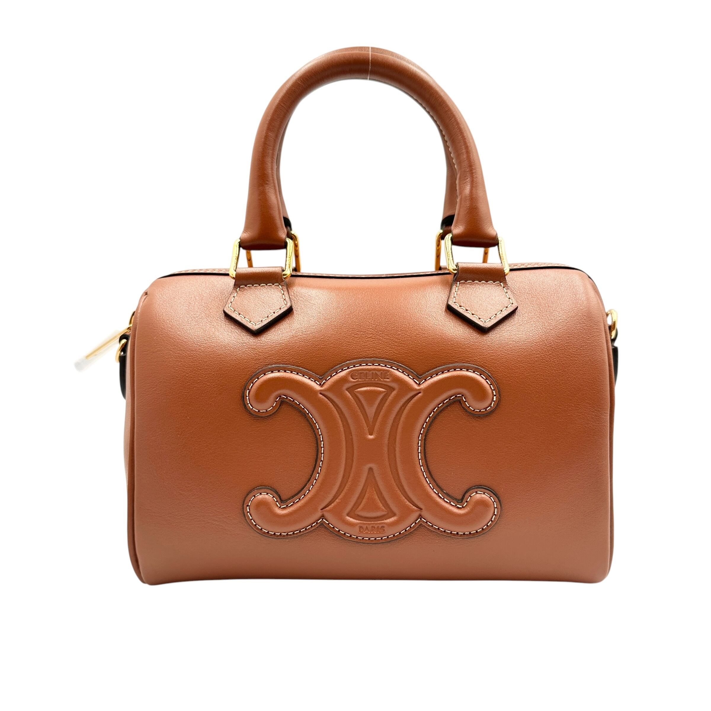 CELINE セリーヌ スモール コスメテック ポーチ トリオンフ キャンバス