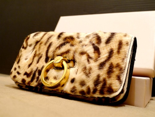 超レア◆JIMMY CHOO ジミーチュウ ハラコ 長財布◆