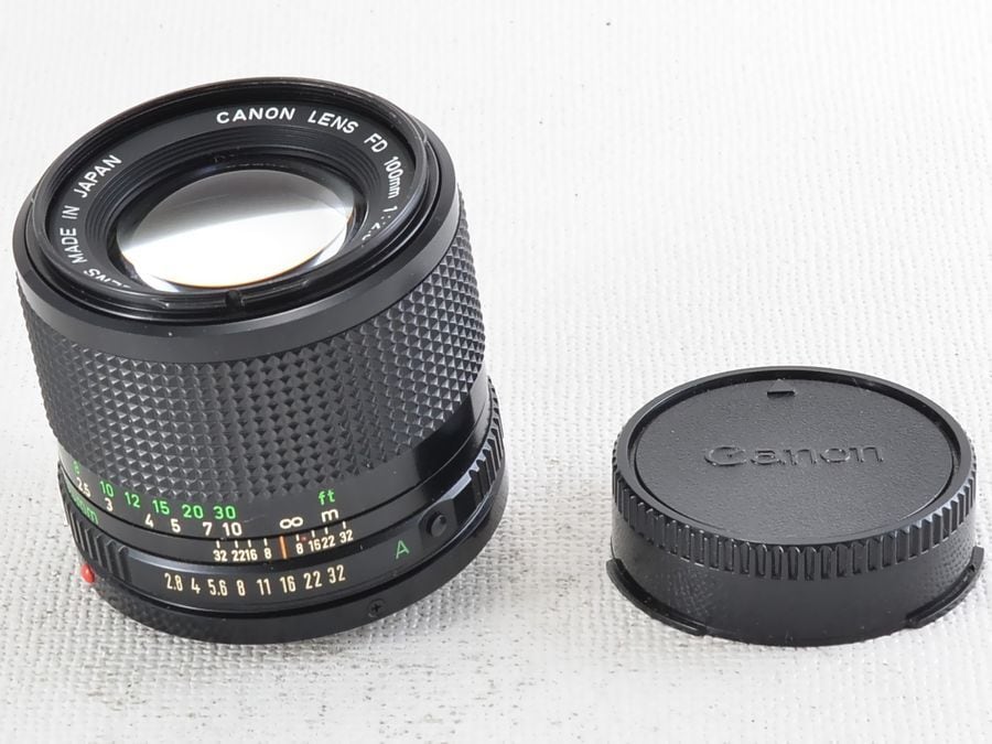 Canon NEW FD 100mm F2.8 キヤノン（20588） | サンライズカメラー ...