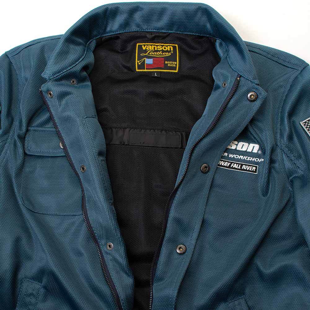 TVS2603S メッシュコーチジャケット | vansonleathers