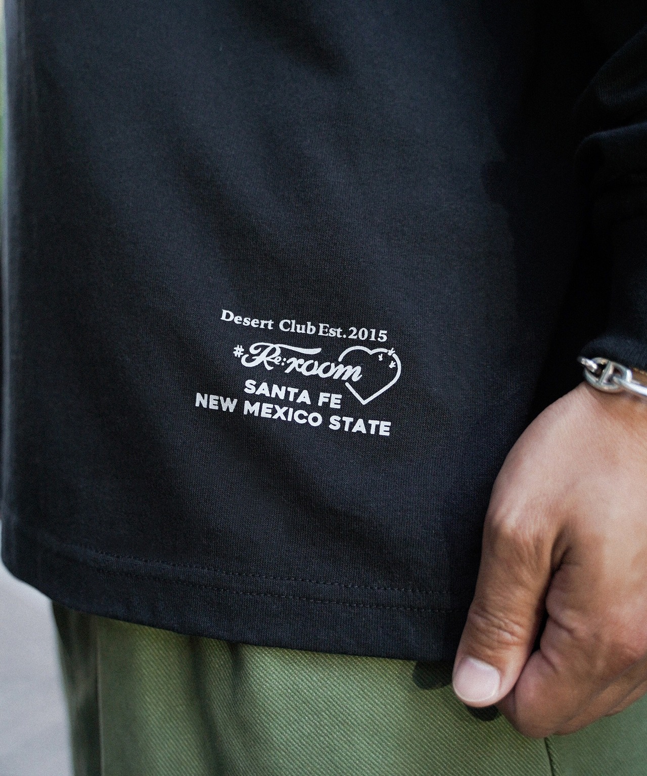【#Re:room】RR ICON WAPPEN LONG SLEEVE	［REC861］