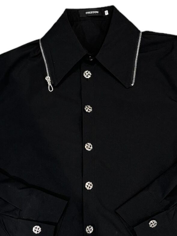 ALUDE SELECT】zip design shirt | 【ALUDE】韓国メンズファッション