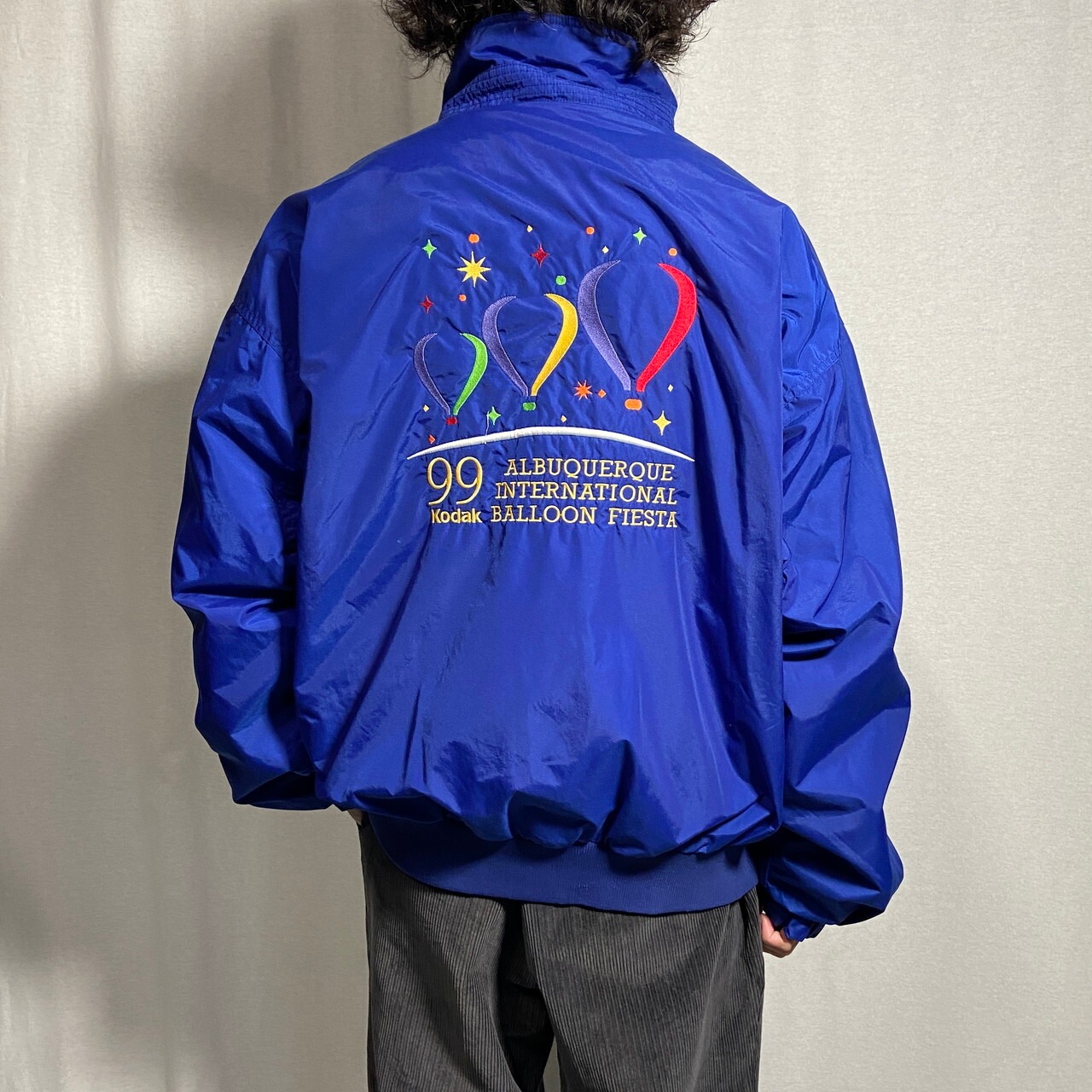 90年代 Columbia コロンビア シェルジャケット ナイロン×フリース  