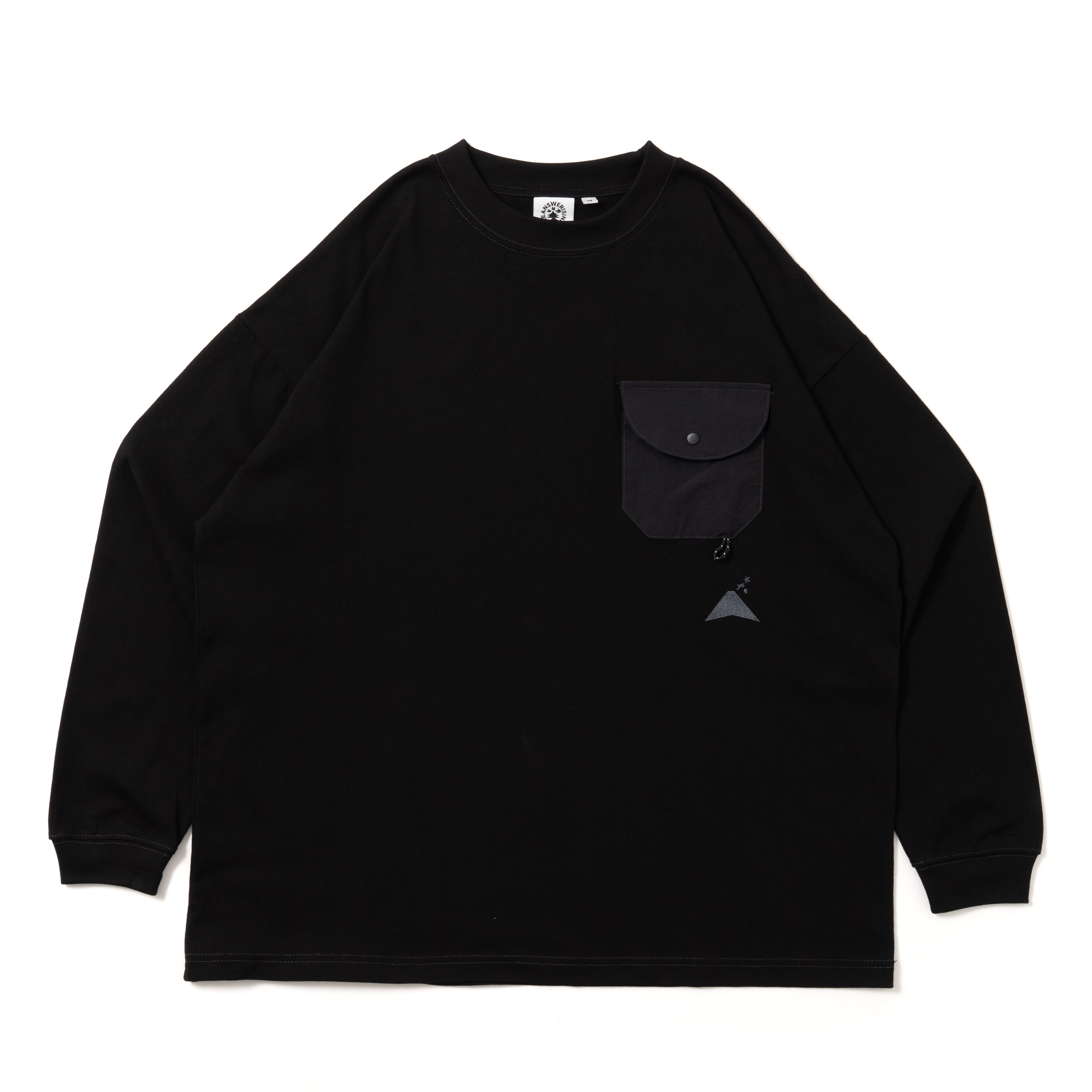 What's upページ ANSWER* STITCH L/S TEE BLACK | What's up?