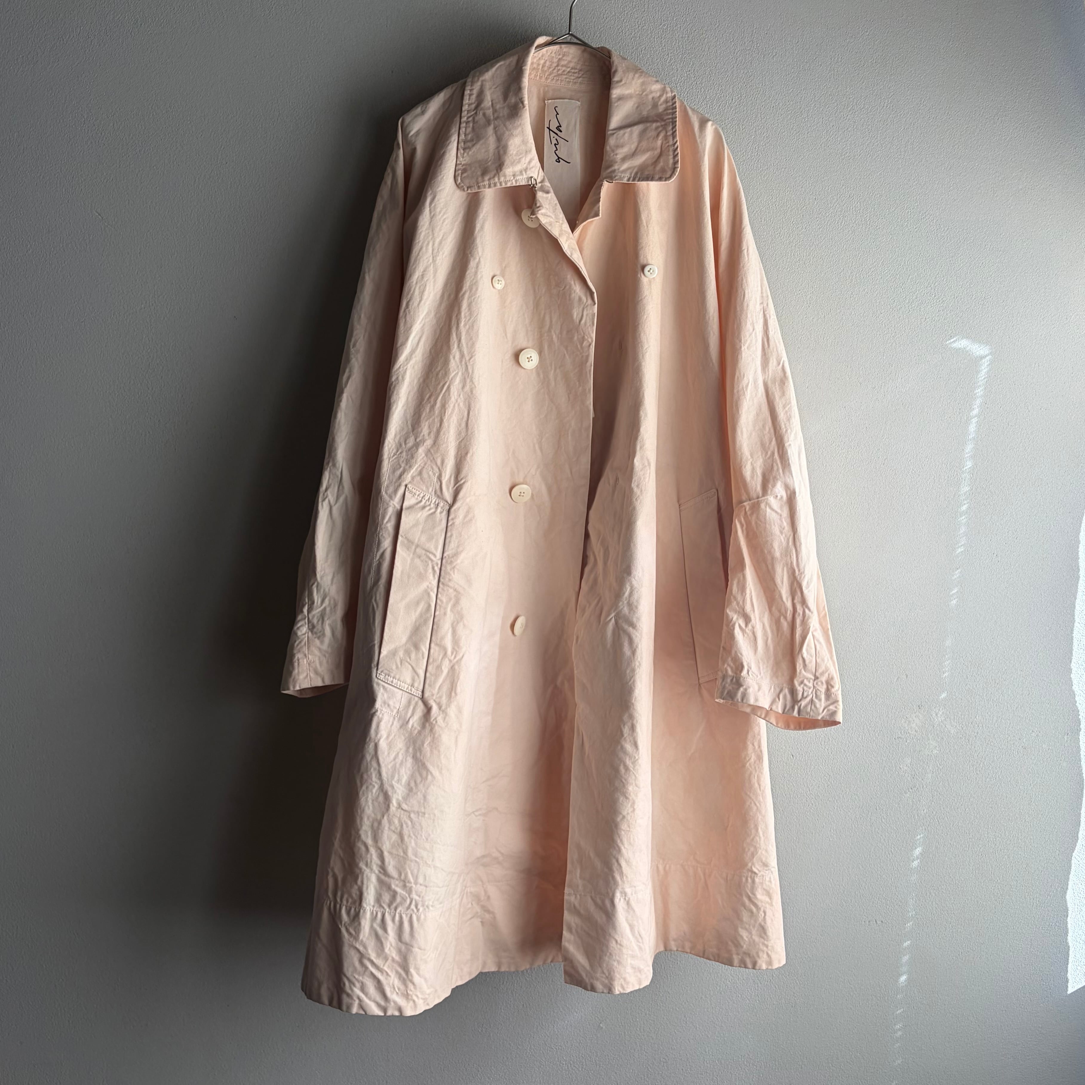 【展示会期間限定10/18まで】 quitan/キタン FROCK COAT/フロックコート #6210001 PERSIMON PINK