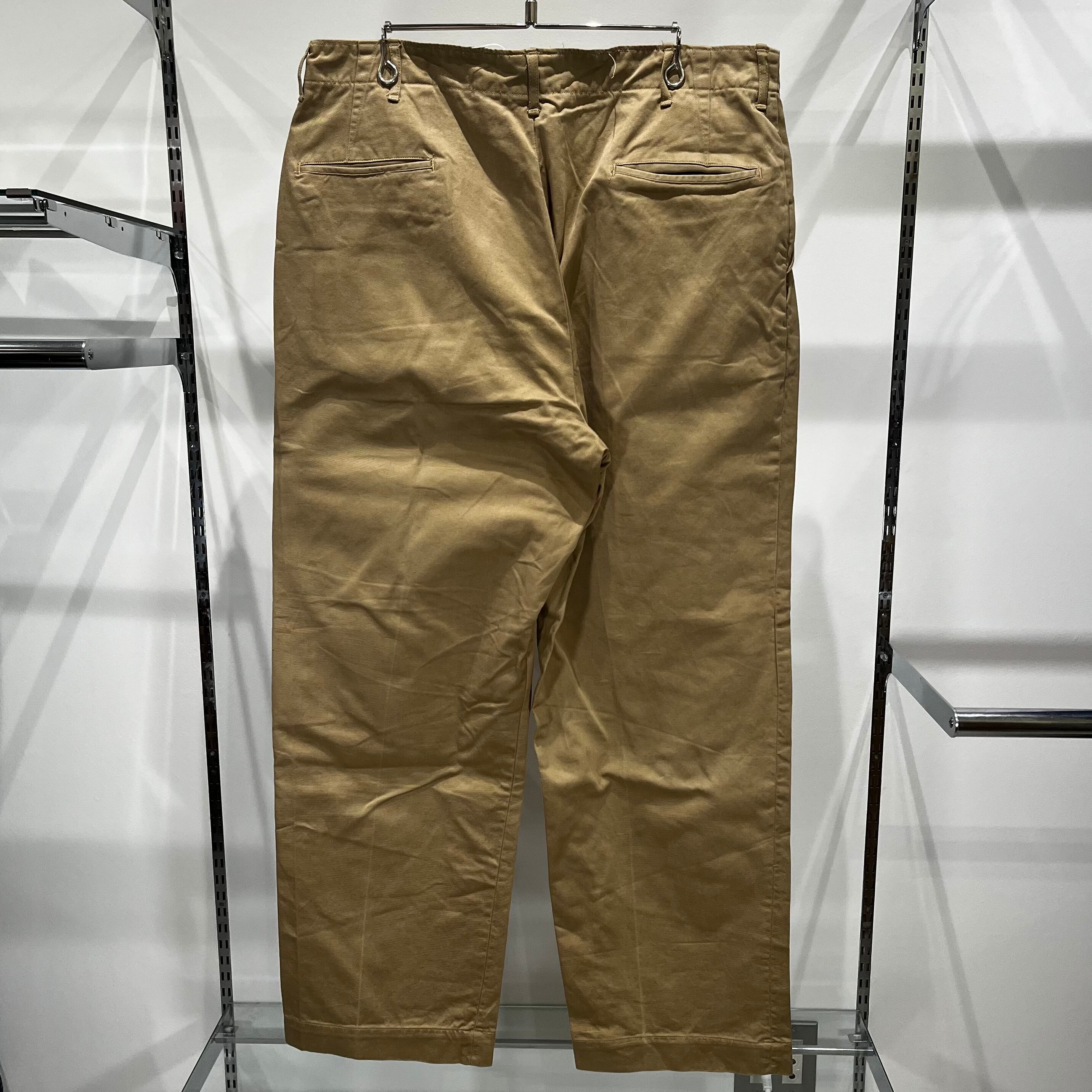 40s US ARMY M-45 45khaki Chino Trousers 45カーキ チノパン 軍チノ