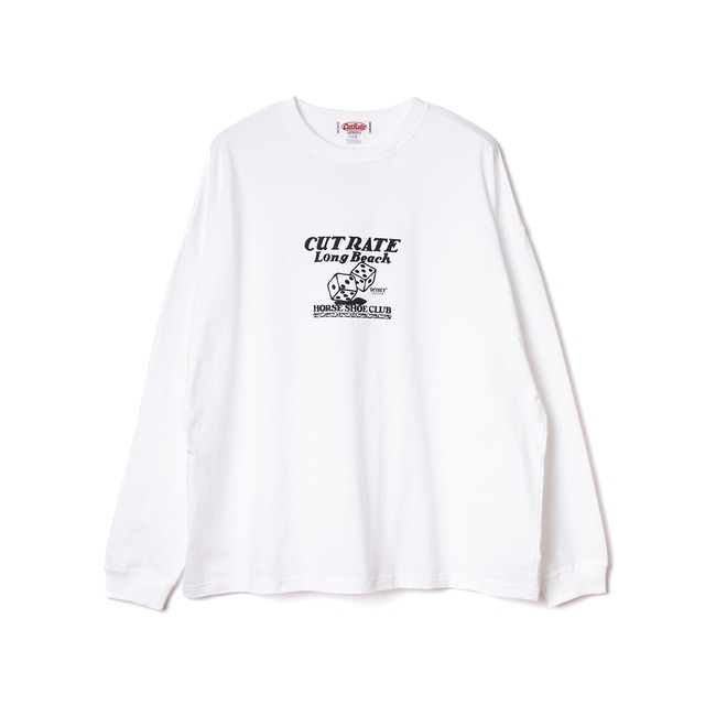 ×VENICE8 COFFEE HOUSE DICE DROP SHOULDER L/S TEE